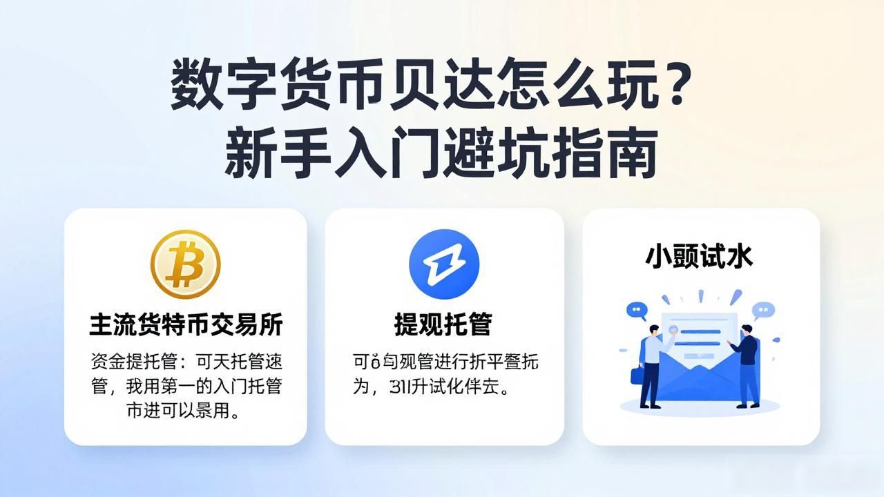 数字货币贝达怎么玩？新手入门避坑指南