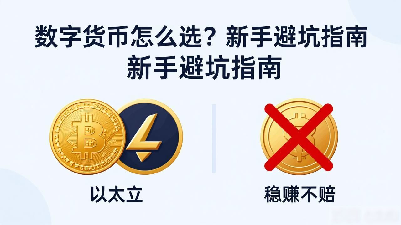 数字货币怎么选？新手避坑指南