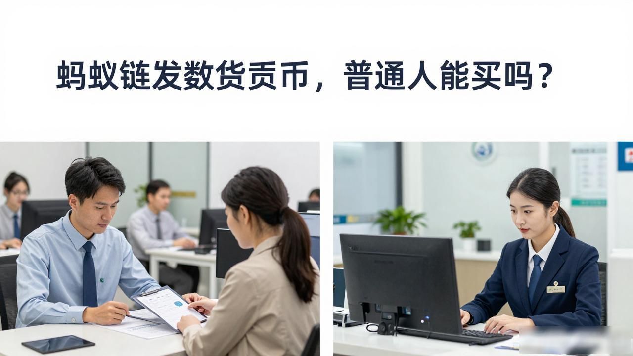 蚂蚁链发数字货币，普通人能买吗？