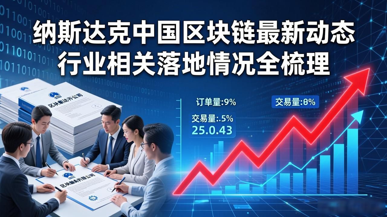 纳斯达克中国区块链最新动态 行业相关落地情况全梳理