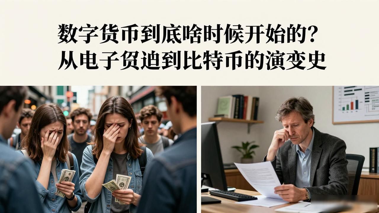 数字货币到底啥时候开始的？从电子现金到比特币的演变史