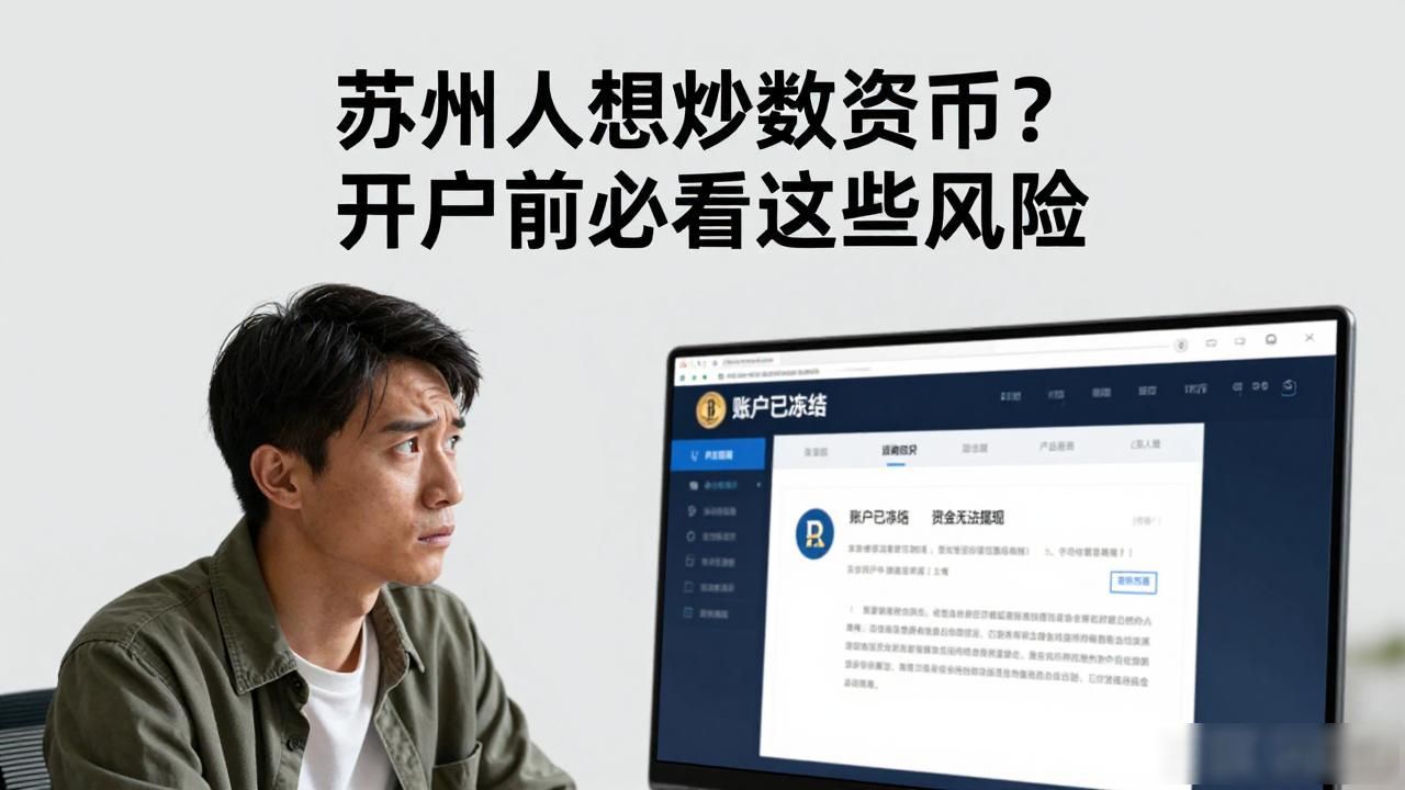 苏州人想炒数字货币？开户前必看这些风险