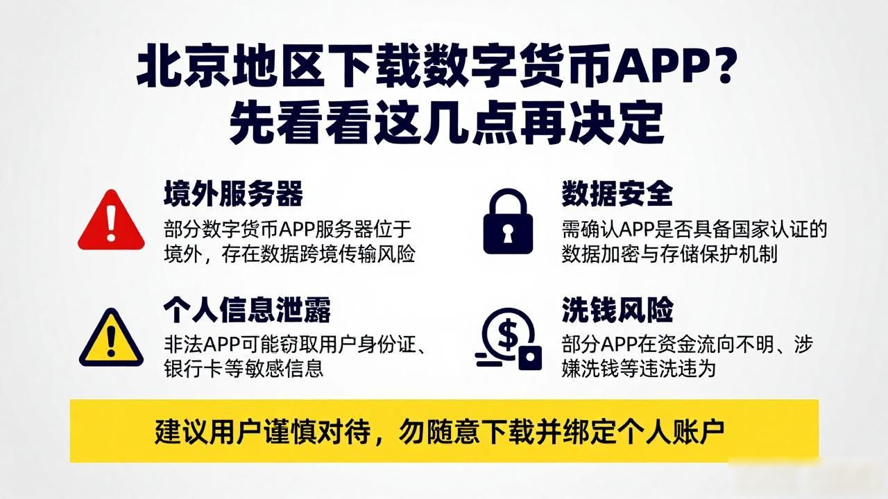 北京地区下载数字货币APP？先看清这几点再决定