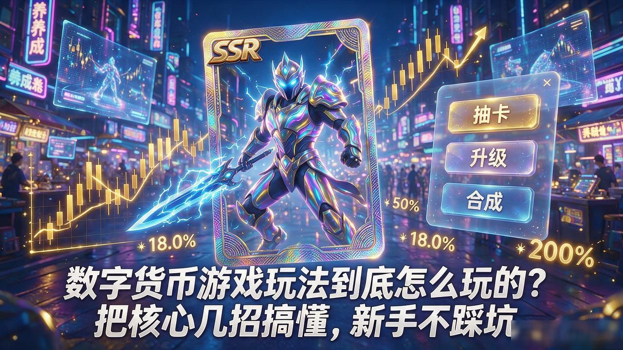 数字货币游戏玩法到底怎么玩的？把核心几招搞懂，新手不踩坑