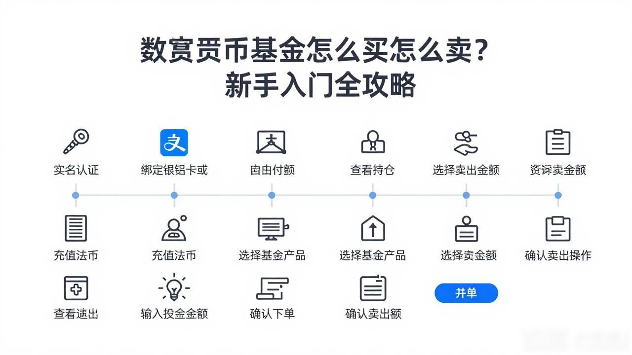 数字货币基金怎么买怎么卖？新手入门全攻略