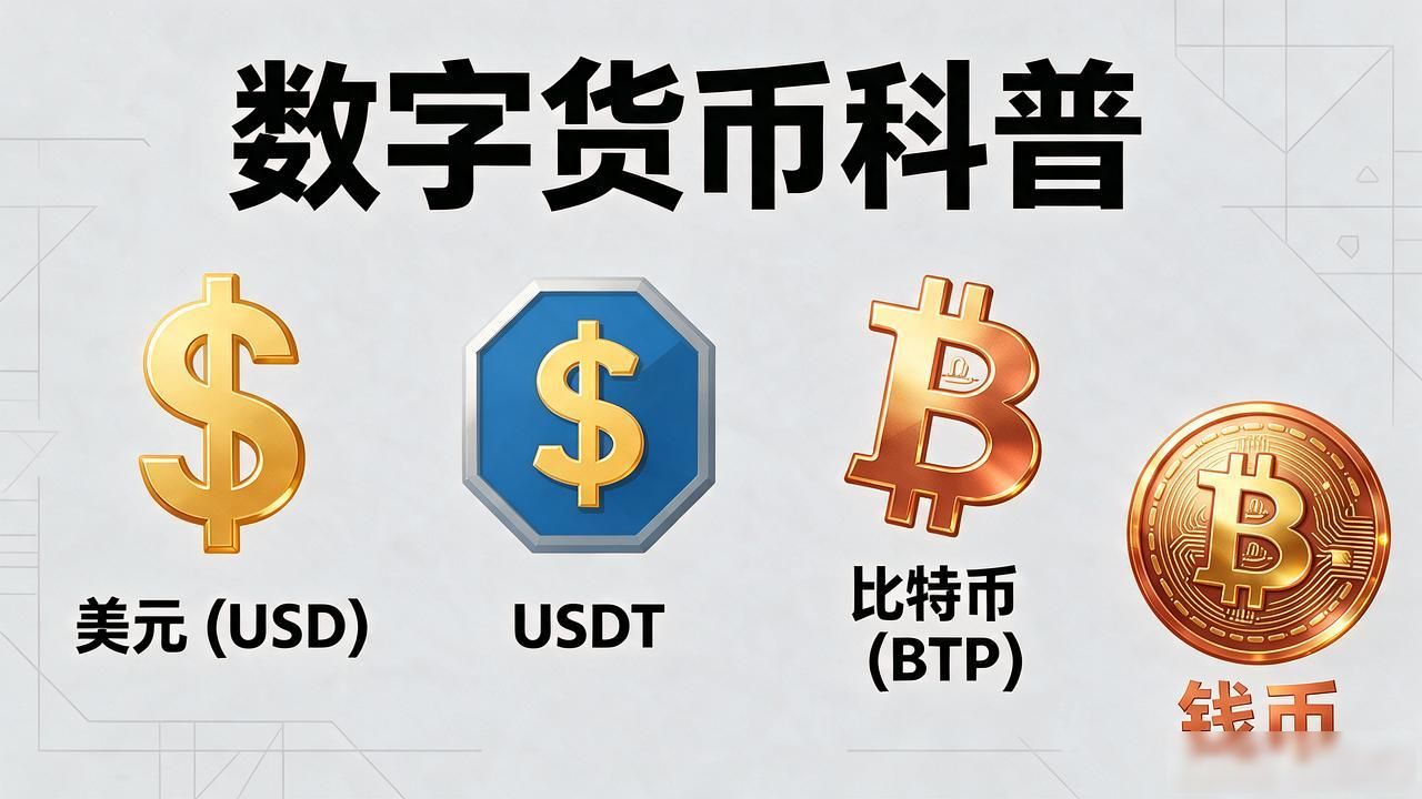 名字带钱字的数字货币符号，这些你分得清吗？老币民手把手给你讲明白