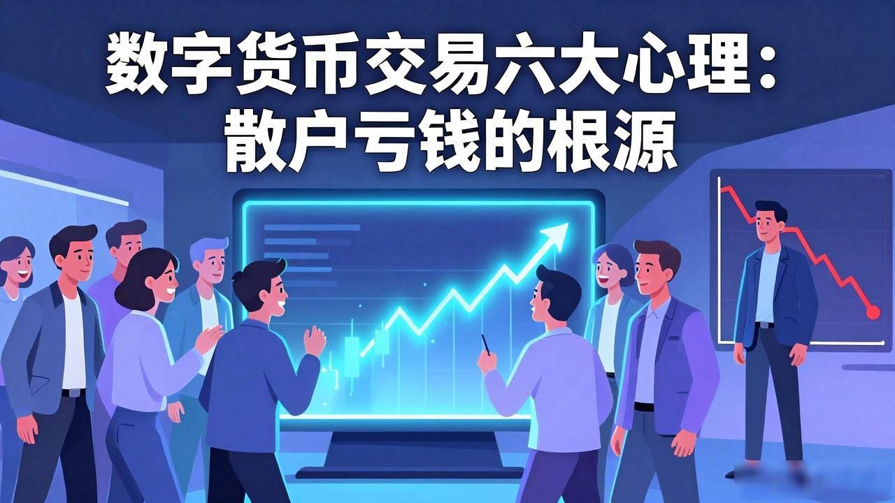 数字货币交易六大心理：散户亏钱的根源