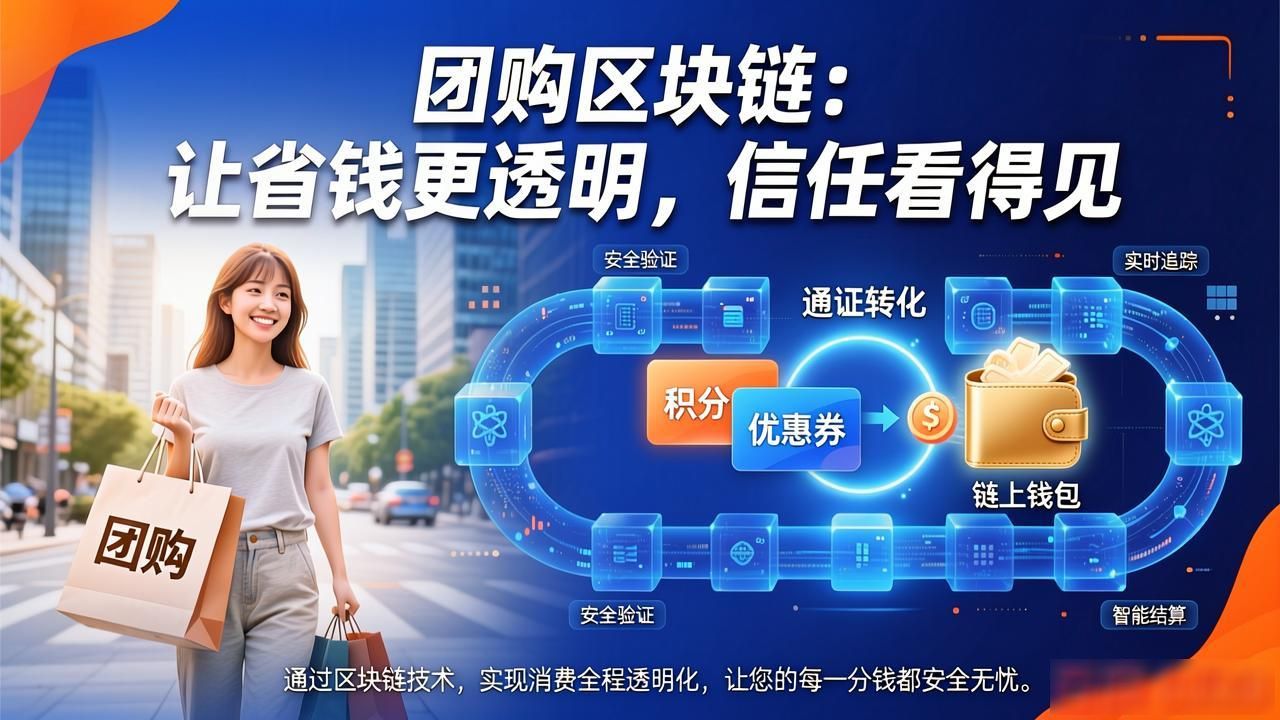 团购区块链：让省钱更透明，信任看得见