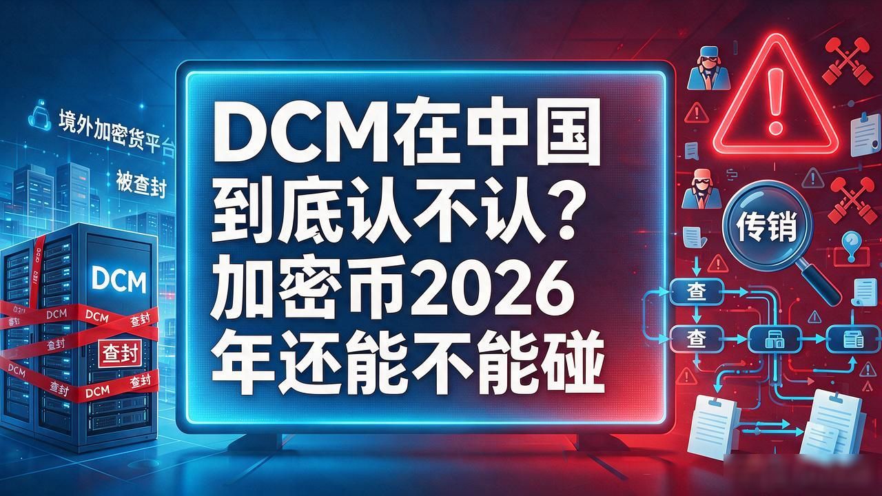 dcm在中国到底认不认？加密币2026年还能不能碰