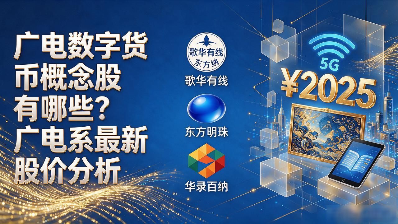 这是广电数字货币概念股有哪些？广电系最新股价分析