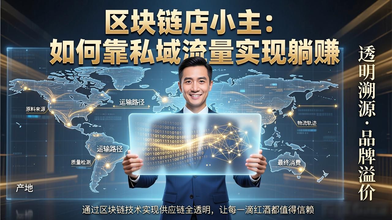 区块链店小主：如何靠私域流量实现躺赚