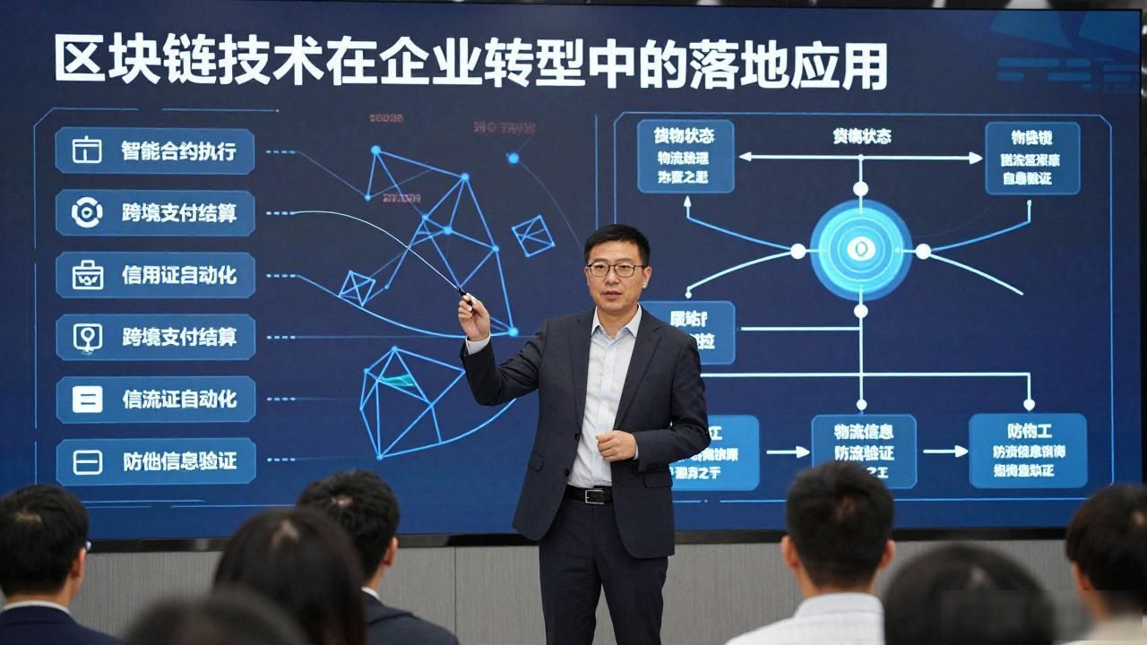 韩锋解读区块链：技术落地与企业转型的真实路径