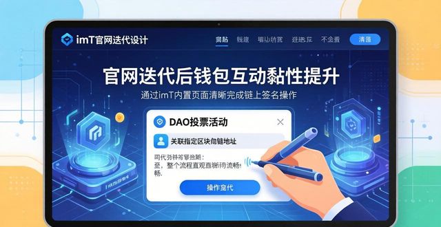 imT公布官网迭代细节 亲测后钱包互动黏性提升明显