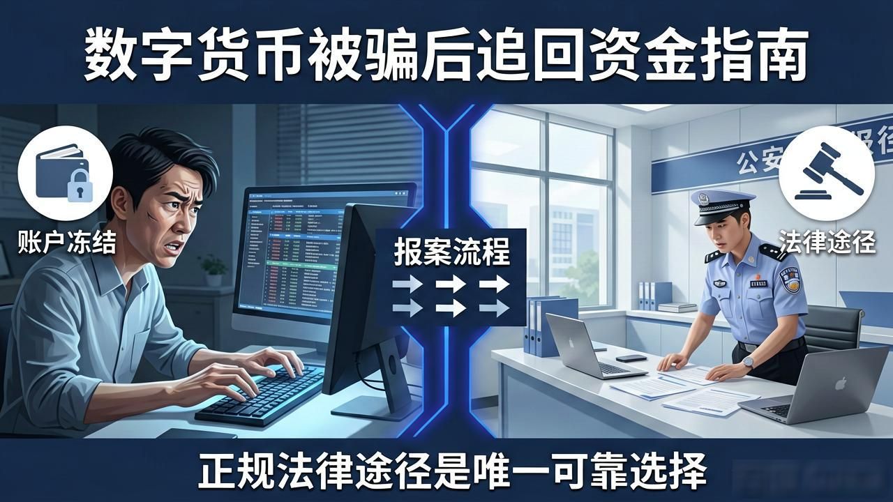 数字货币被骗后，普通投资者如何尝试追回资金？