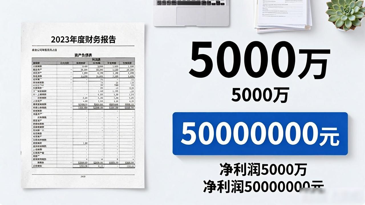 看懂财务报表：为什么数字常以“万”为单位