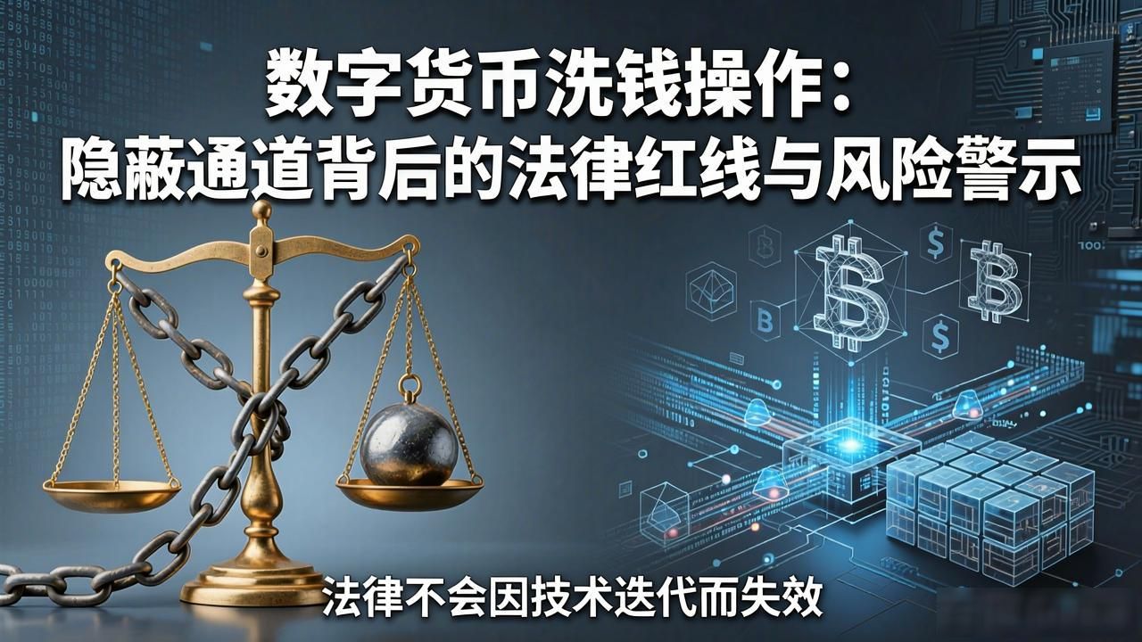 数字货币洗钱操作：隐蔽通道背后的法律红线与风险警示