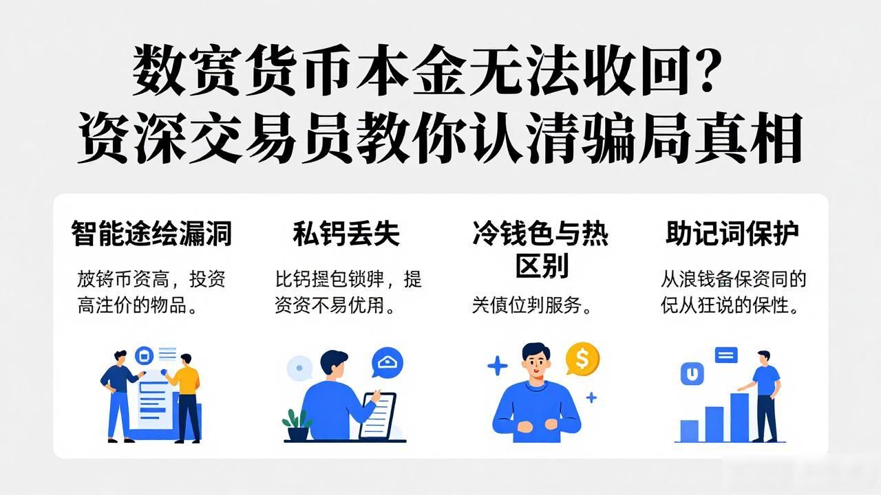 数字货币本金无法收回？资深交易员教你认清骗局真相