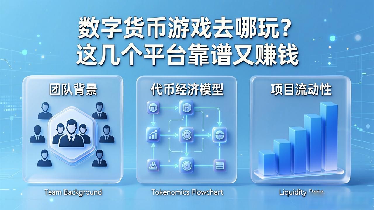 数字货币游戏去哪玩？这几个平台靠谱又赚钱