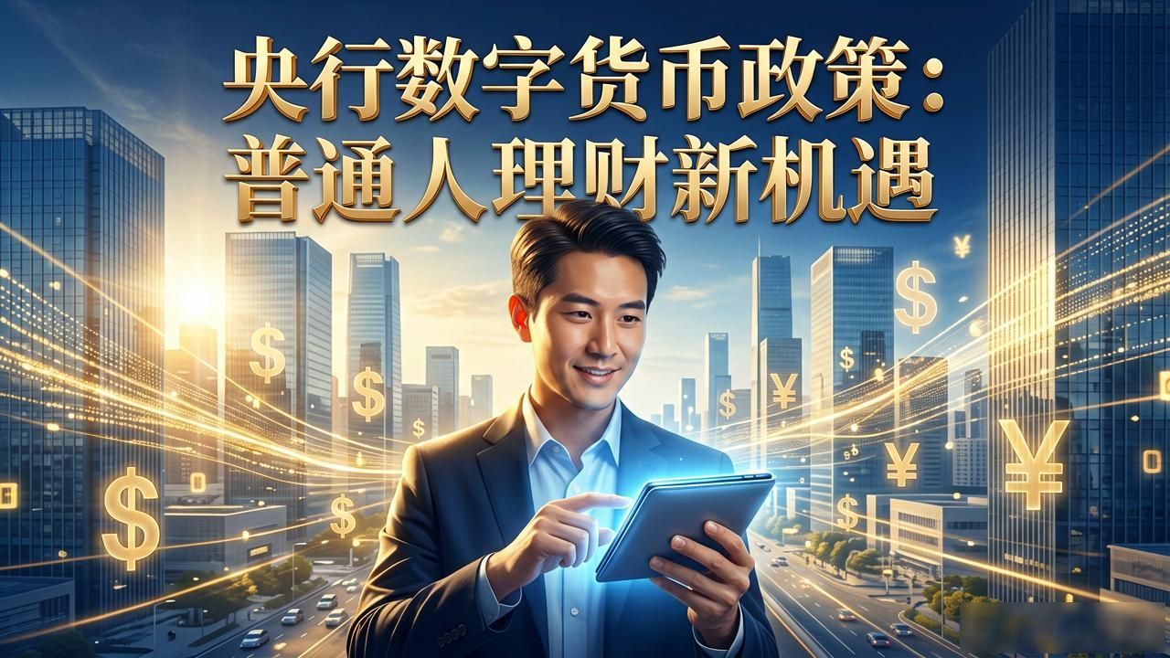 央行数字货币政策：普通人理财新机遇