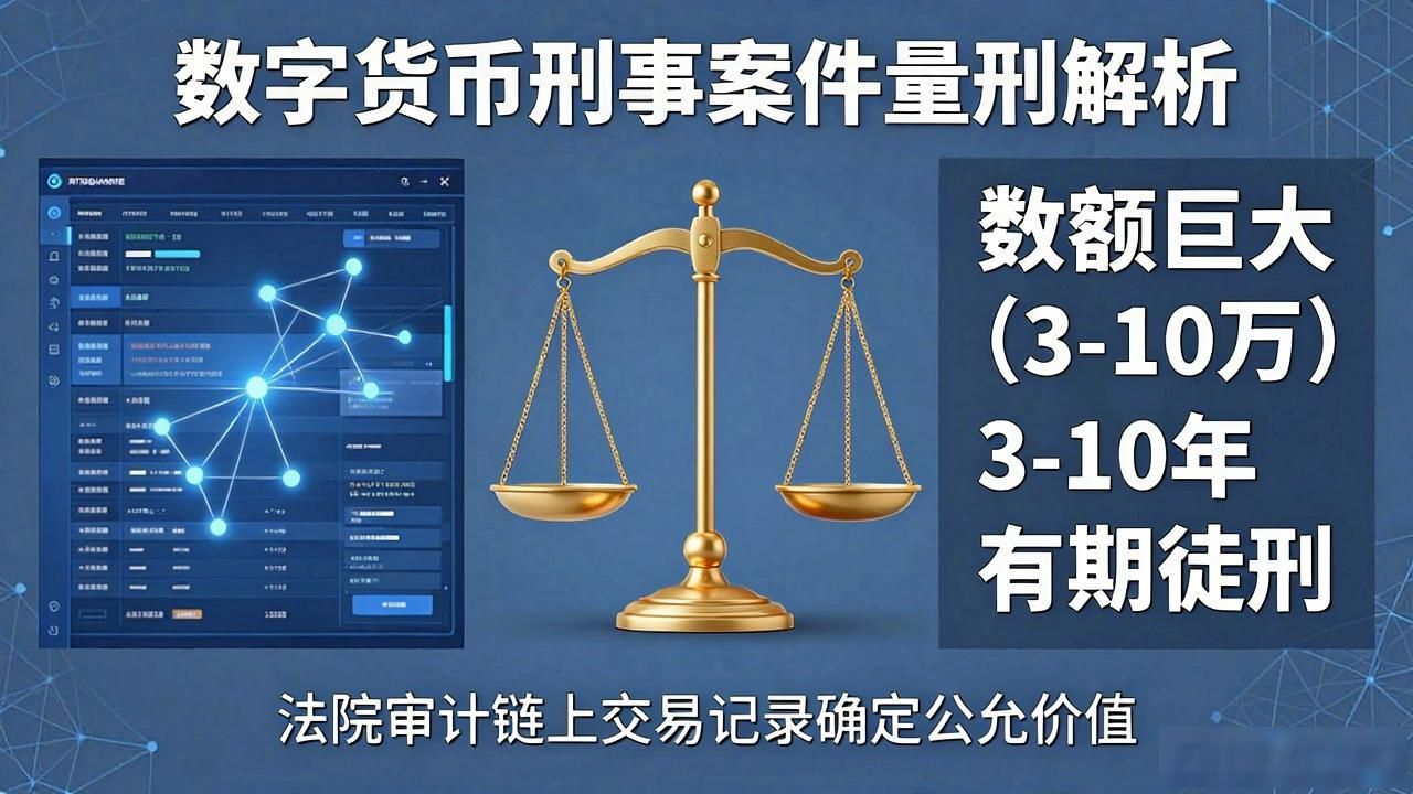 偷数字货币被判刑多久？律师揭秘量刑标准