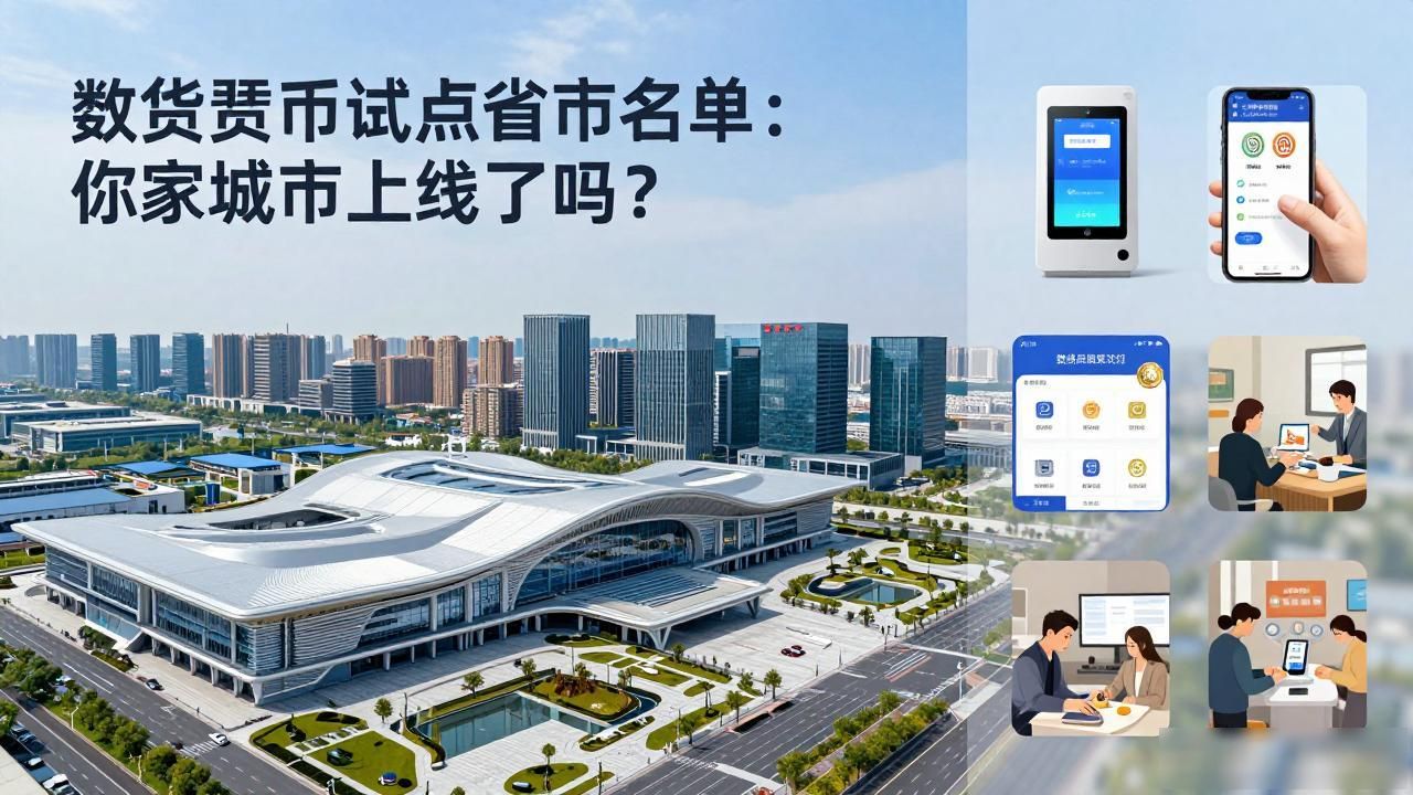 数字货币试点省市名单：你家城市上线了吗？