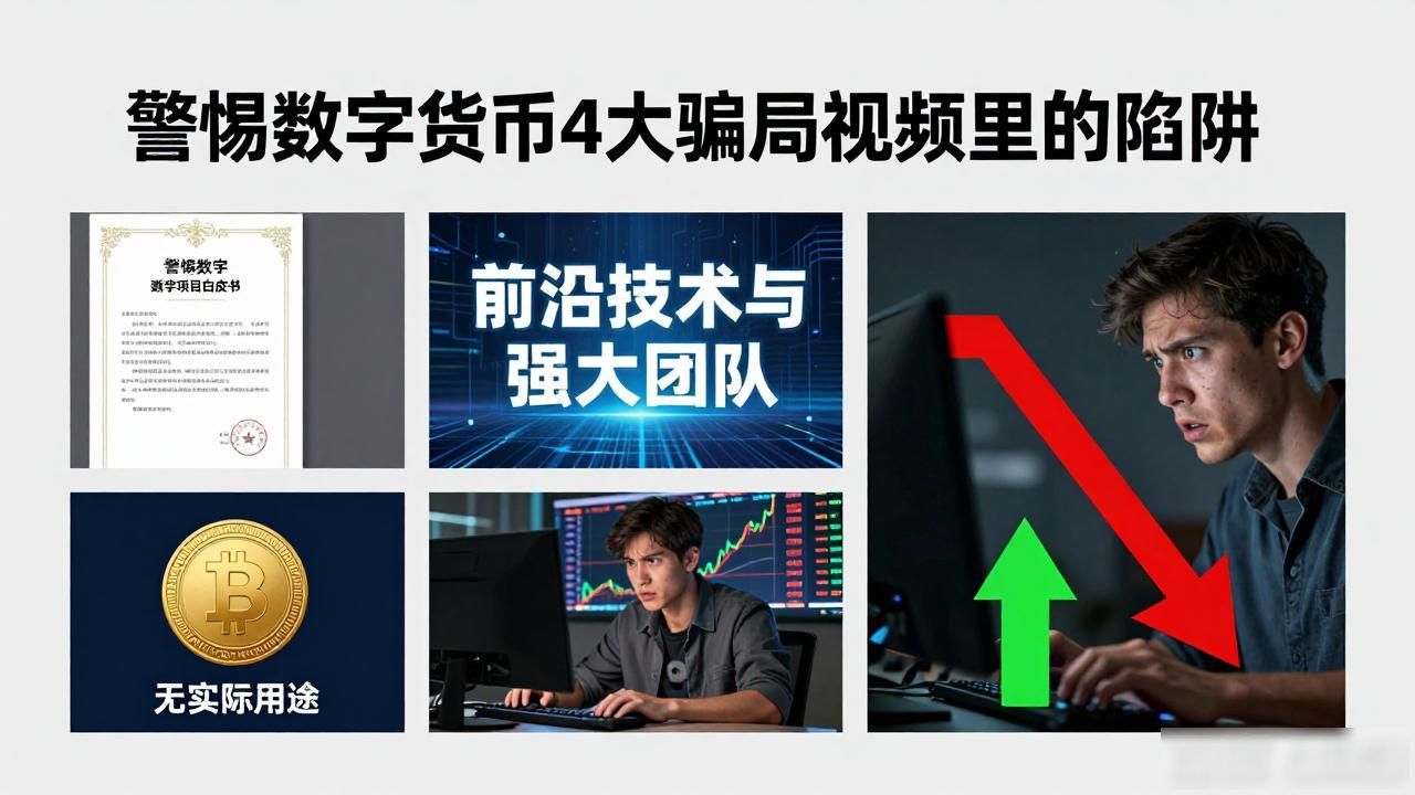 警惕数字货币4大骗局视频里的陷阱