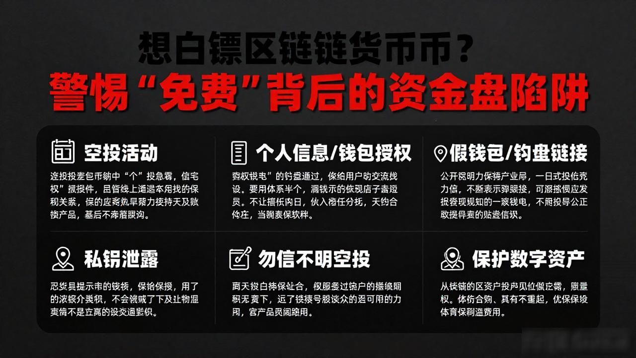 想白嫖区块链数字货币？警惕“免费”背后的资金盘陷阱