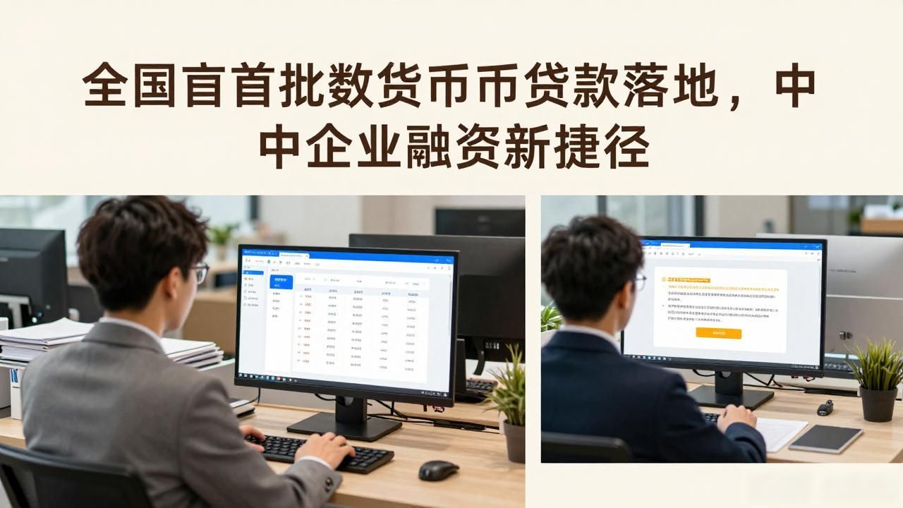 全国首批数字货币贷款落地，中小企业融资新捷径