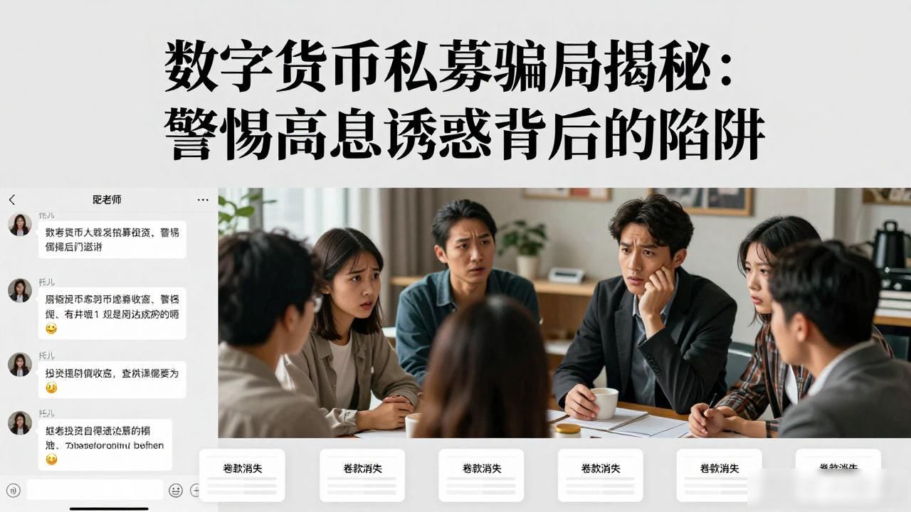 数字货币私募骗局揭秘：警惕高息诱惑背后的陷阱