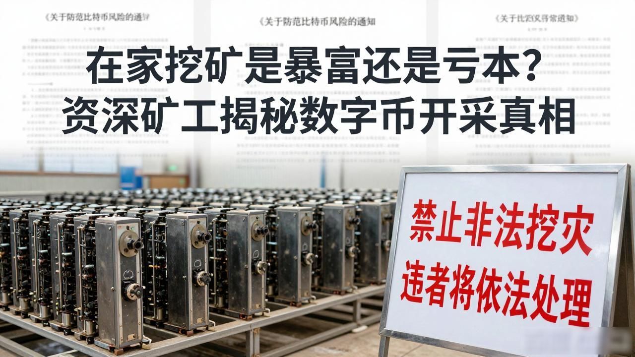 在家挖矿是暴富还是亏本？资深矿工揭秘数字货币开采真相