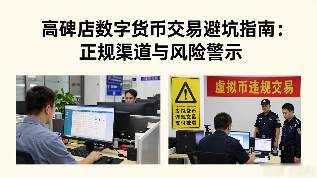 高碑店数字货币交易避坑指南：正规渠道与风险警示