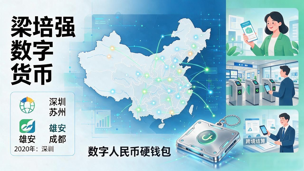 梁培强数字货币：数字人民币走到哪一步，跟普通人有啥关系