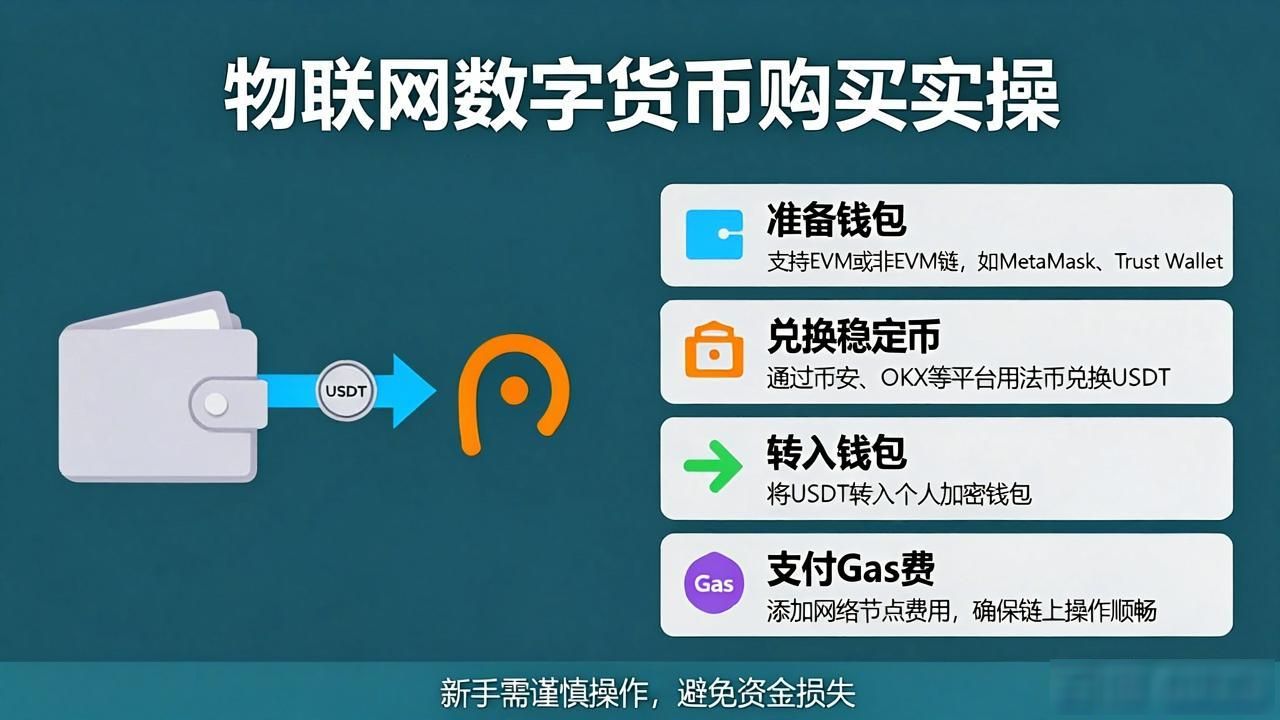 物联网数字货币购买指南：新手避坑与实操步骤