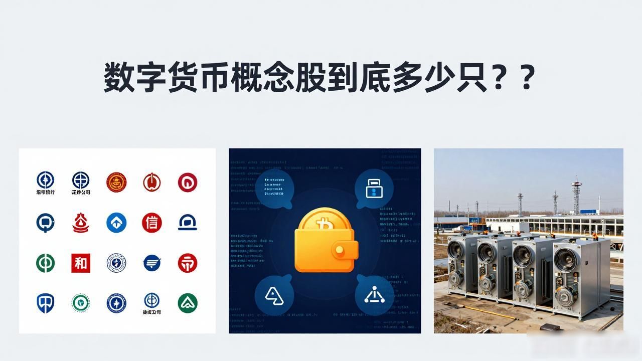 数字货币概念股到底有多少只？