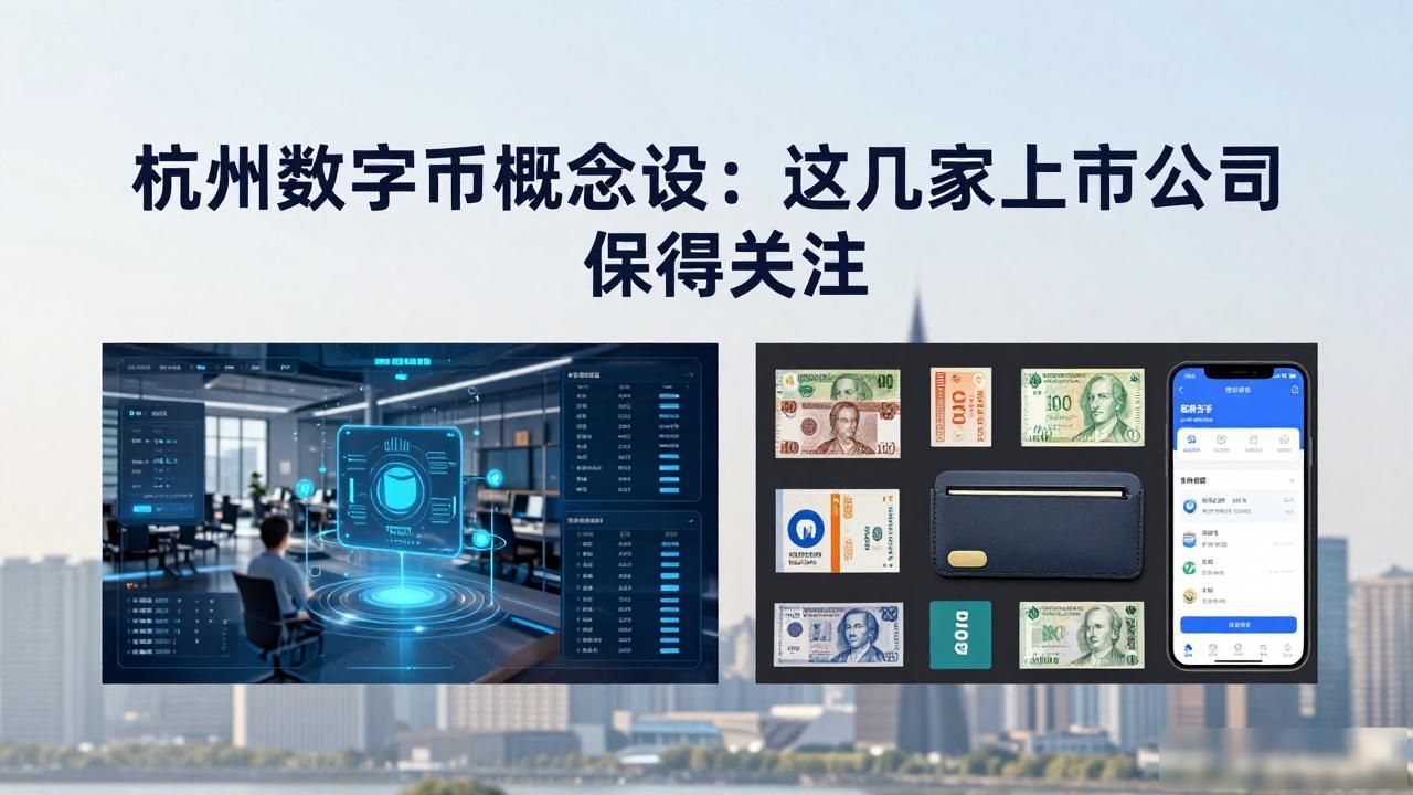杭州数字货币概念股：这几家上市公司值得关注