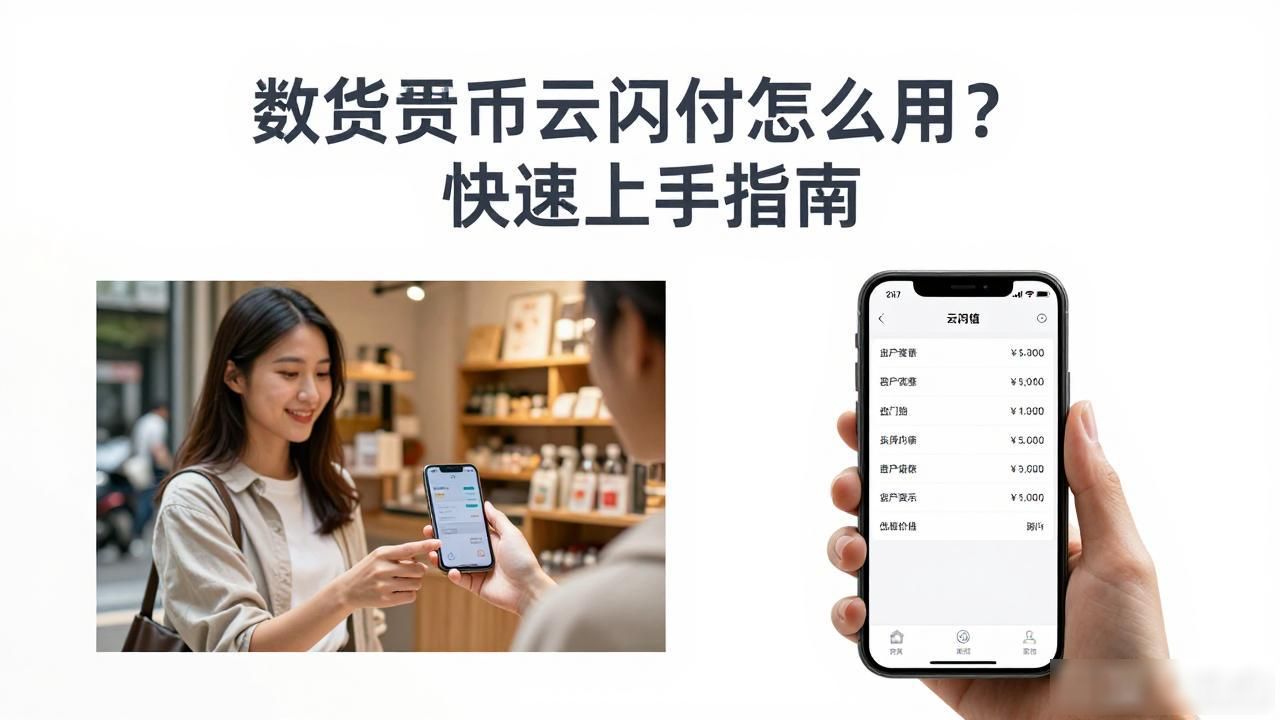 数字货币云闪付怎么用？快速上手指南