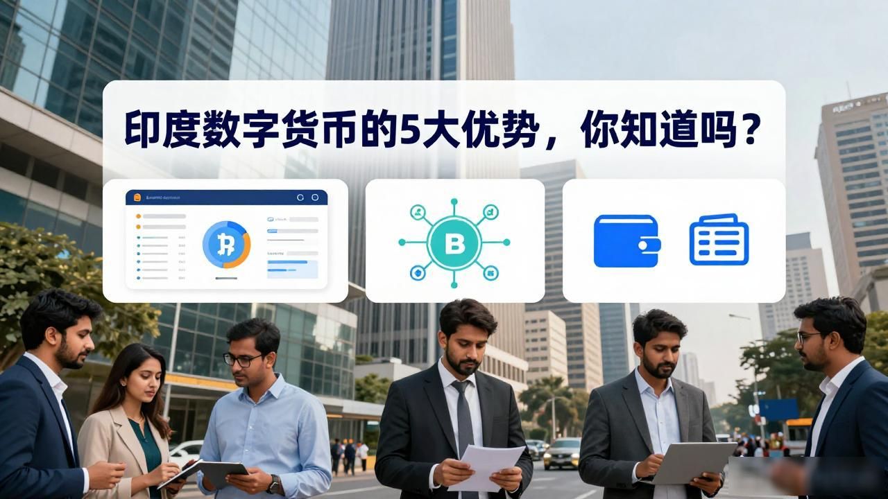 印度数字货币的5大优势，你知道吗？