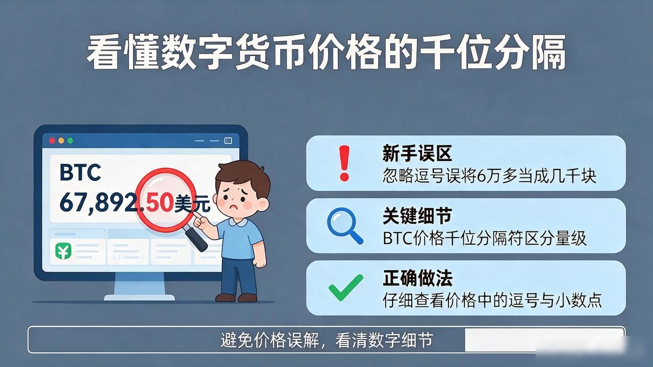 数字货币千位分隔符使用误区_数字货币逗号的意思_国内外数字书写格式差异