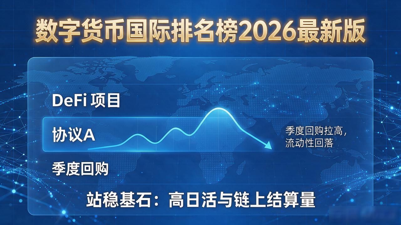 数字货币国际排名榜2026最新版：前排都是哪些币种凭什么排的