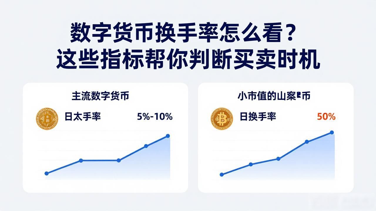 数字货币换手率怎么看？这些指标帮你判断买卖时机