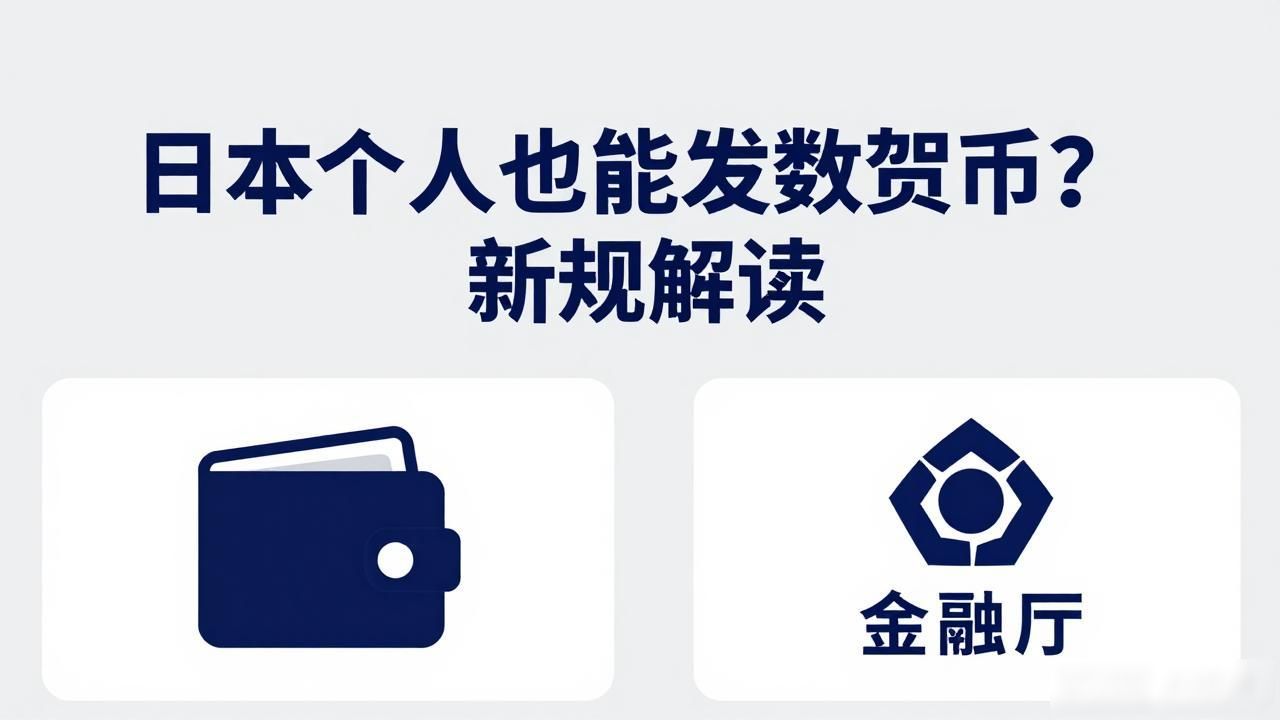 日本个人也能发数字货币？新规解读