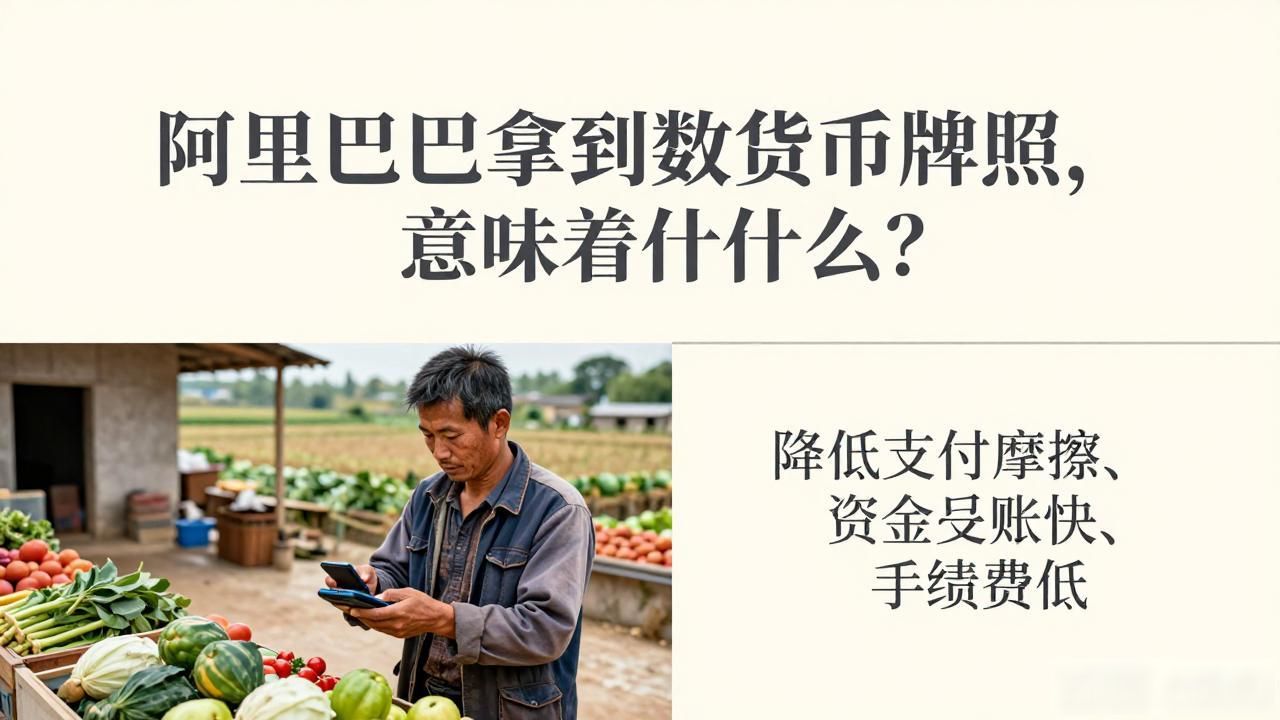 阿里巴巴拿到数字货币牌照，意味着什么？