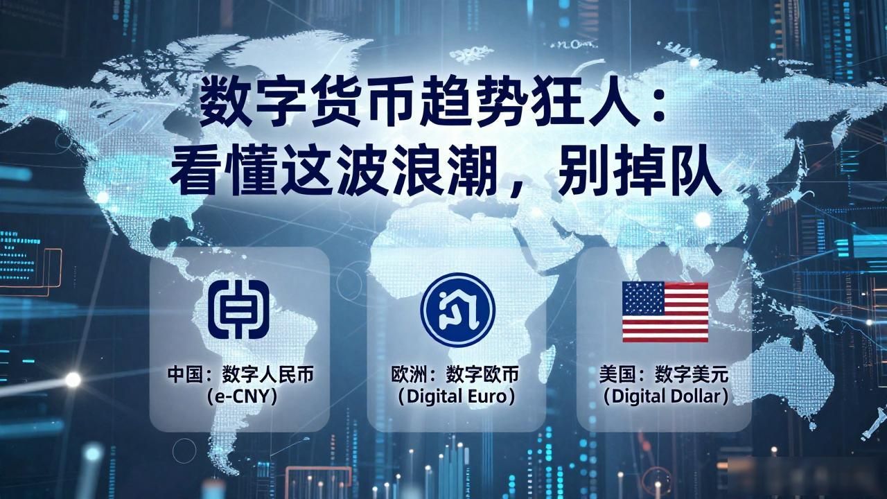 数字货币趋势狂人：看懂这波浪潮，别掉队