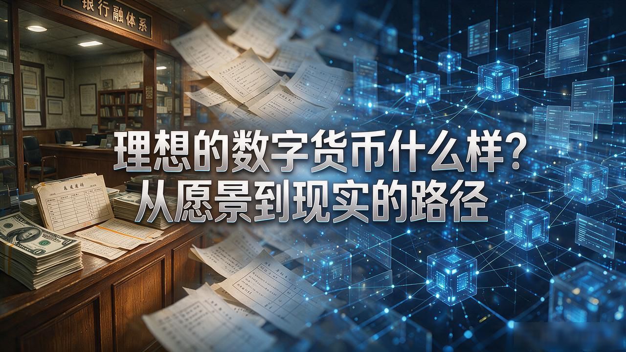 理想的数字货币什么样？从愿景到现实的路径