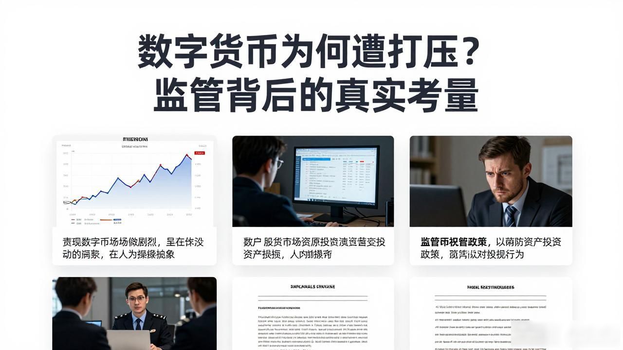 数字货币为何遭打压？监管背后的真实考量