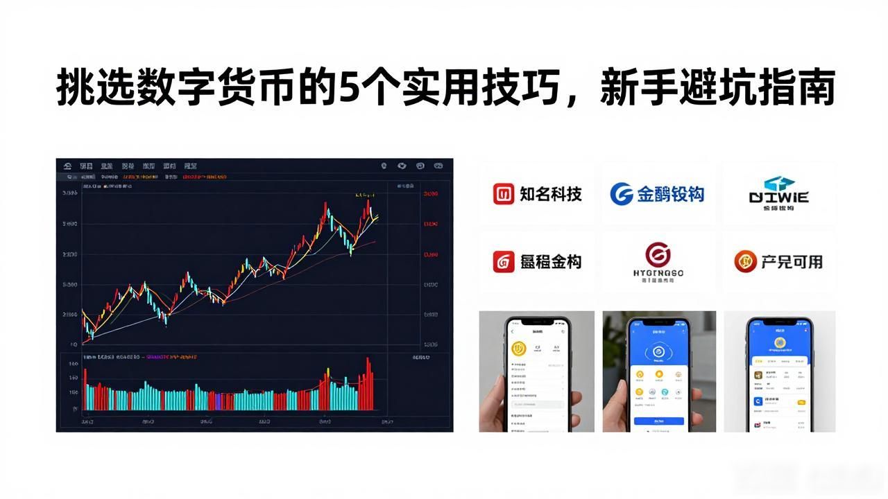 挑选数字货币的5个实用技巧，新手避坑指南