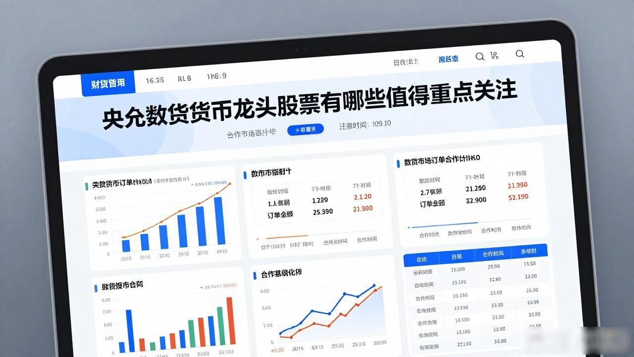央行数字货币龙头股票有哪些值得重点关注